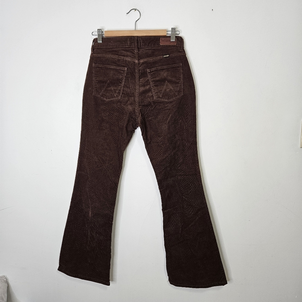 Wrangler Women's Brown Flare Jeans - Picture 7 of 8